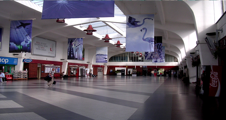 Blackpool North Station, 7 minutes from the Wilton Hotel